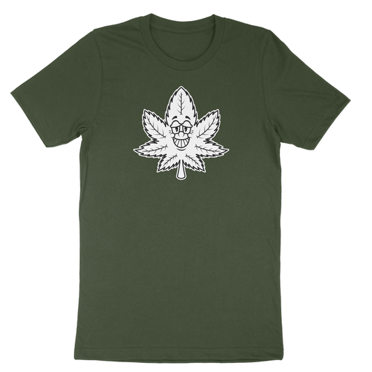 Leafy T-Shirt - Military Green